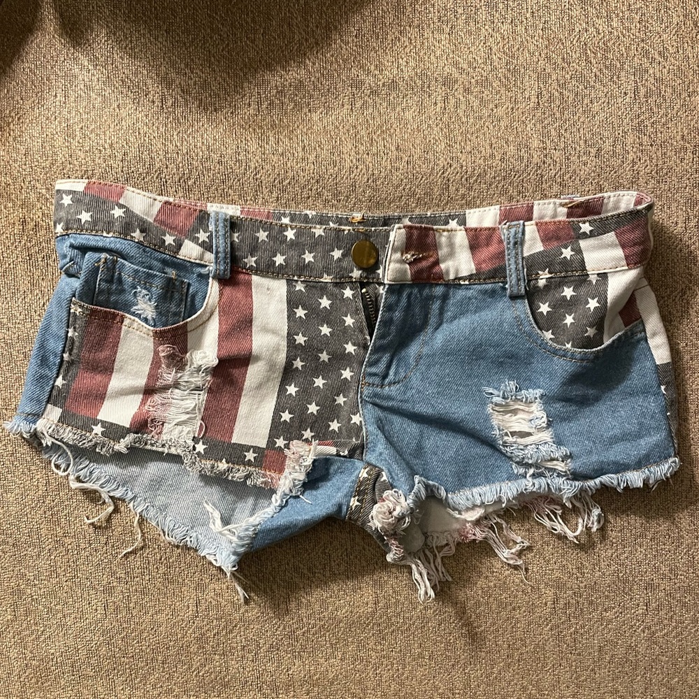 american flag shorts